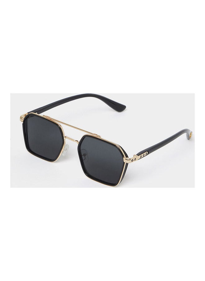 Styli Double Bridge Aviator Sunglasses  - Image 1