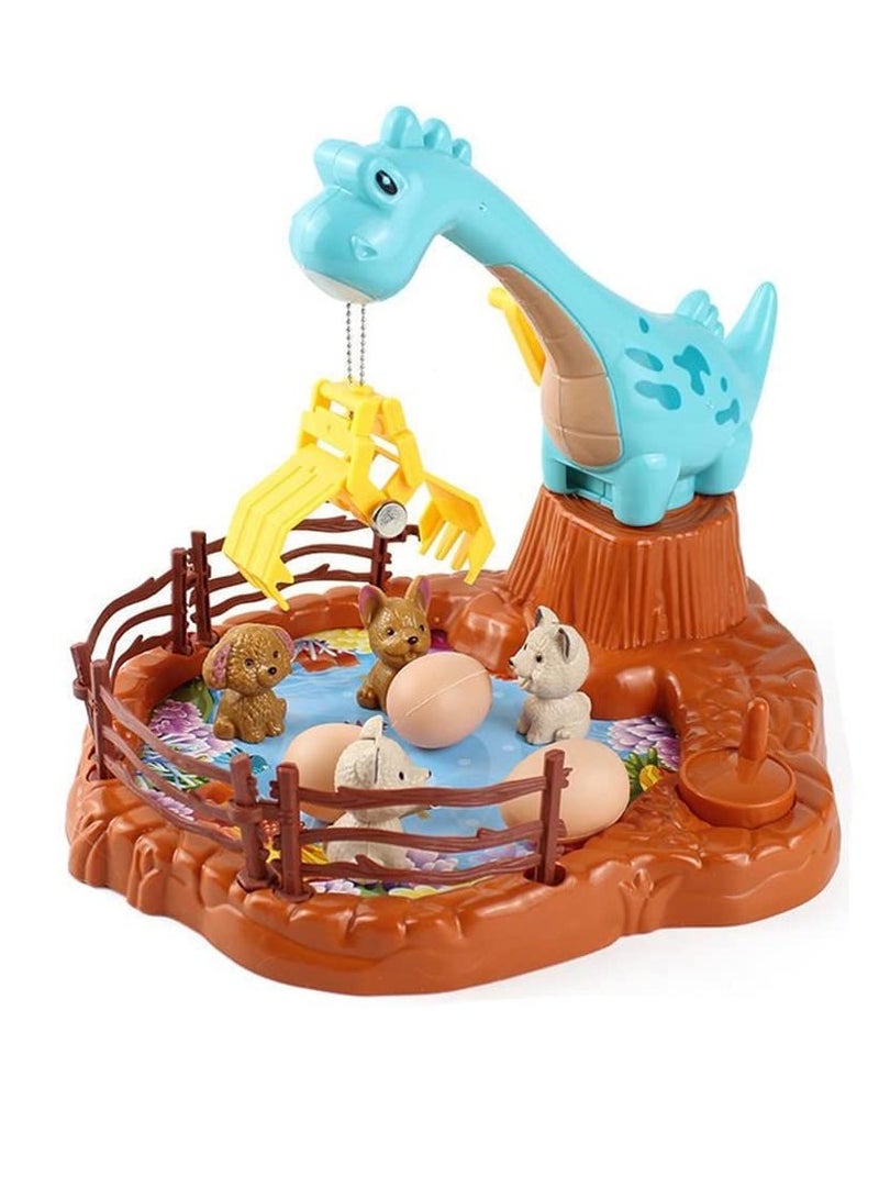 SYOSI Mini Claw Machine for Kids & Adults, Dinosaur Claw Machine Kids Claw Machine Mini Dinosaur Prizes Dinosaur Toys Prizes Dinosaur Handheld Games Adults Claw Games for Miniature Handheld Games - Image 1