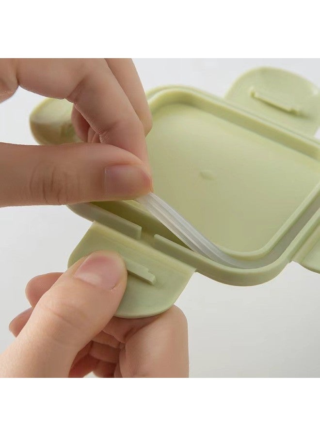 Mini Fresh-keeping Box Sealed Plastic Box Baby Food Supplement Box Can Be Cooked High Temperature Resistant Baby Transparent Storage Box Wholesale-Specifications:Blue  - Image 5