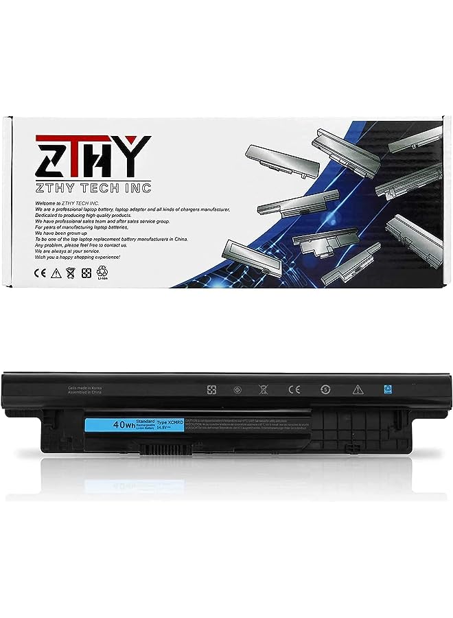 ZTHY 40Wh Xcmrd Mr90Y Laptop Battery For Dell Inspiron 14-3421 14R-5421 3437 N3421 N5421 15-3521 15R-3537 5521 5537 N3521 N5521 N5537 17-3721 17R-5737 N372 Latitude E3440 E3540 - Image 1