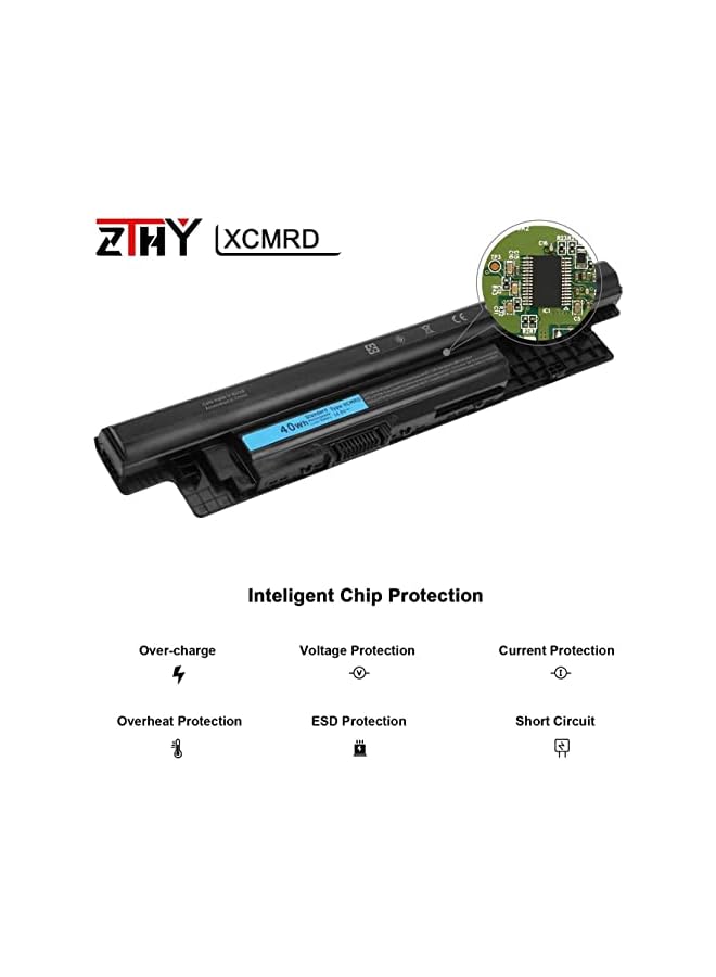 ZTHY 40Wh Xcmrd Mr90Y Laptop Battery For Dell Inspiron 14-3421 14R-5421 3437 N3421 N5421 15-3521 15R-3537 5521 5537 N3521 N5521 N5537 17-3721 17R-5737 N372 Latitude E3440 E3540 - Image 2