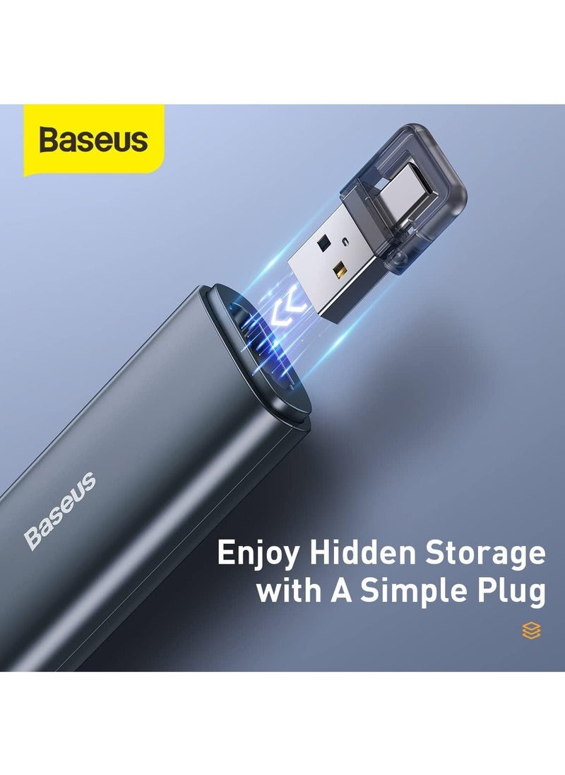 Baseus Baseus Wireless Presenter Pen 2.4Ghz  USB/Type-C Bluetooth ReceiverAdapter Handheld Remote Control Pointer Red Pen PPT Power Point Presentation Pointer  - Image 4