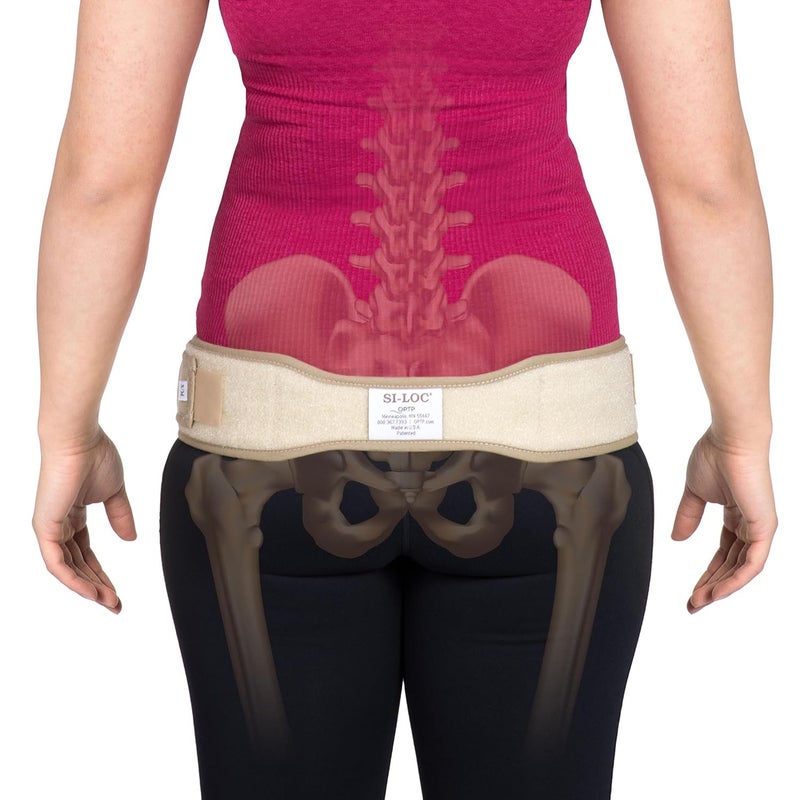 OPTP SI-LOC Sacroiliac Support Belt for Back Pain Relief - Small/Medium - Image 1