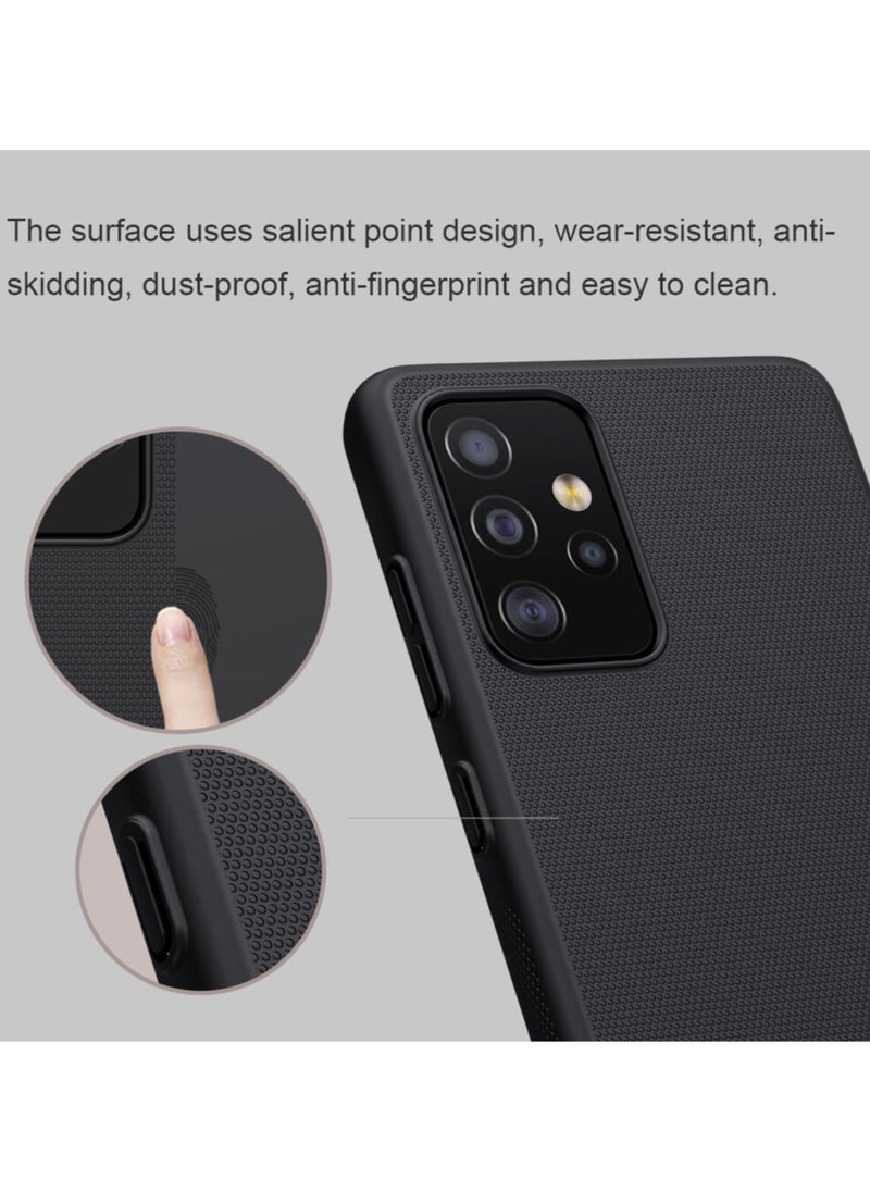 Nillkin - Nillkin Super Frosted Shield Pro cover case for Samsung Galaxy A52 4G/5G/A52S 5G - Black - Image 1