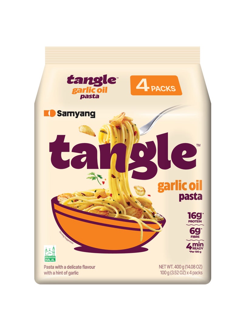 Samyang Tangle Garlic Oil Flavor Pasta Noodle Multipack - Image 1