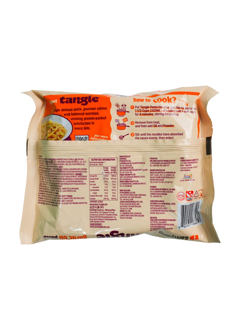 Samyang Tangle Garlic Oil Flavor Pasta Noodle Multipack - Image 3