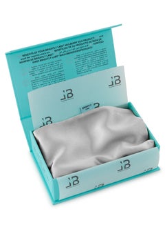 BRIGHTLY LABS Silver-Infused Mulberry Silk Pillowcase - Antibacterial & Hypoallergenic - Grade 6A Silk with Silver Ion Treatment - Soft & Cooling - Standard Size (51x66cm) - Enhance Sleep Quality & Skin Health  - Image 4