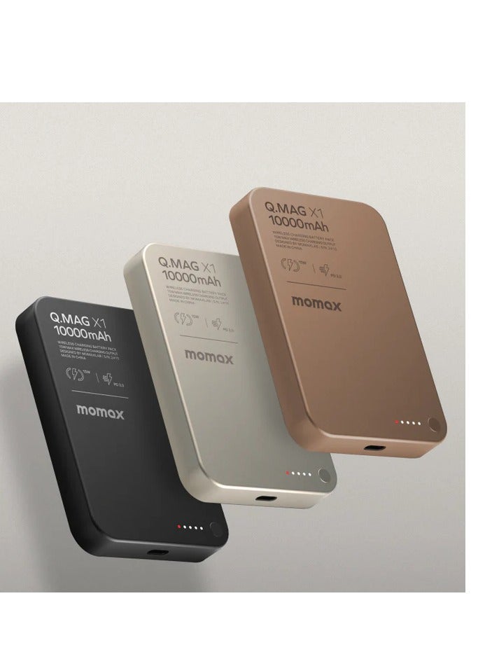 Q.Mag X1 Magnetic Wireless Power Bank 10000mAh - Gen 2
