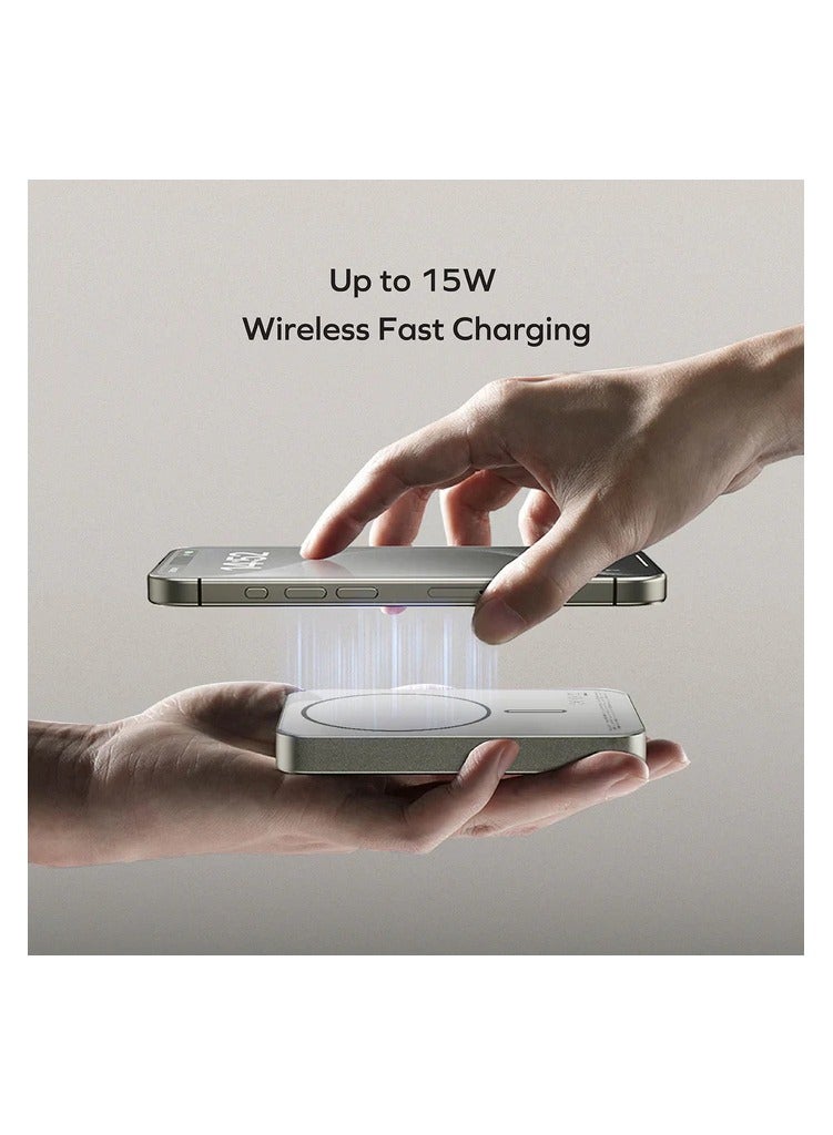 Q.Mag X1 Magnetic Wireless Power Bank 10000mAh - Gen 2