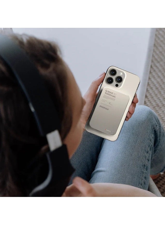 Q.Mag X1 Magnetic Wireless Power Bank 10000mAh - Gen 2