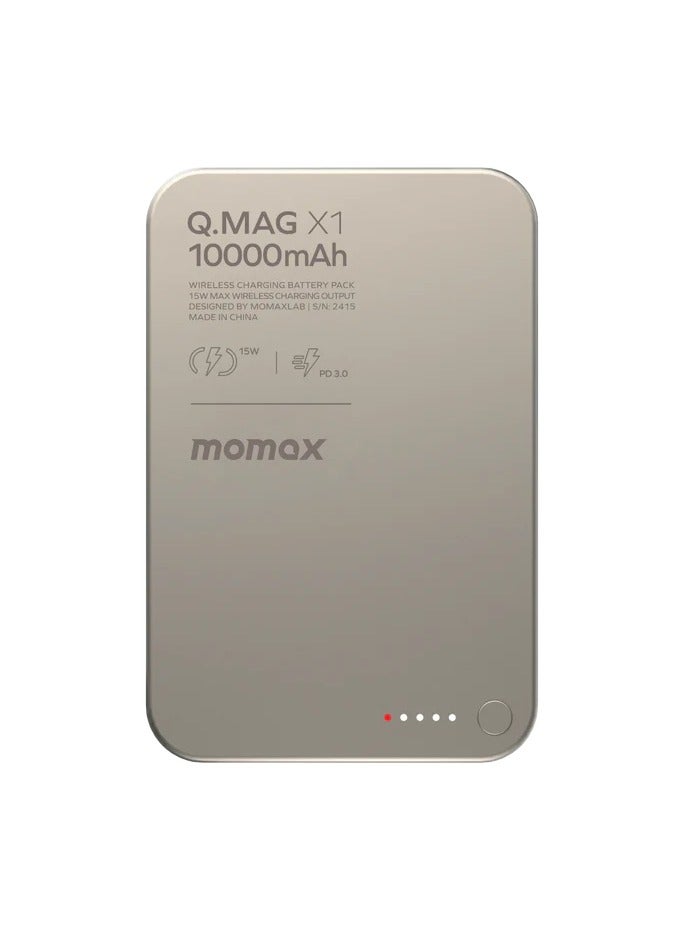 Q.Mag X1 Magnetic Wireless Power Bank 10000mAh - Gen 2