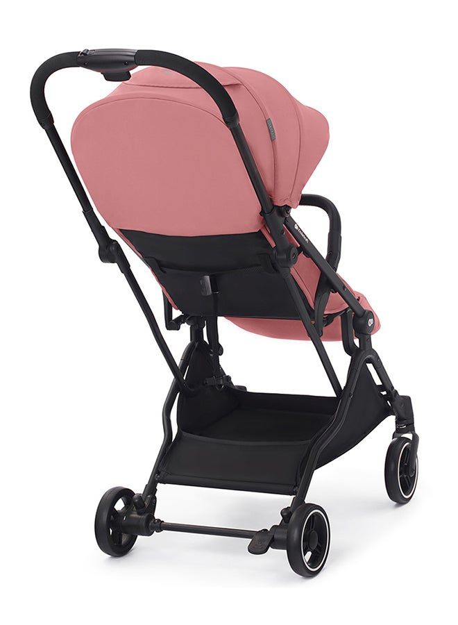 Kinderkraft عربة أطفال خفيفة 2 في 1 إندي2 + مقعد سيارة مينيك - وردي داليا - Image 5