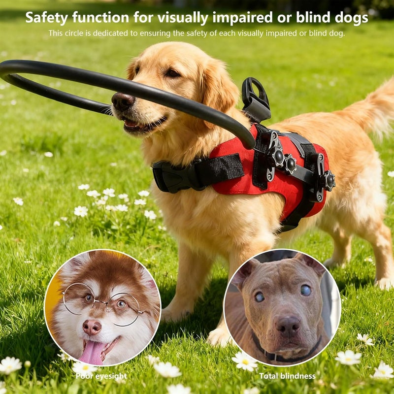 Visually Impaired Pet Barrier Collar Adjustable Mobility Aid Crush Padded Dog Barrier - Image 4