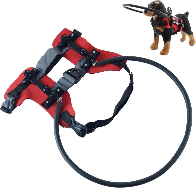 Visually Impaired Pet Barrier Collar Adjustable Mobility Aid Crush Padded Dog Barrier - Image 1