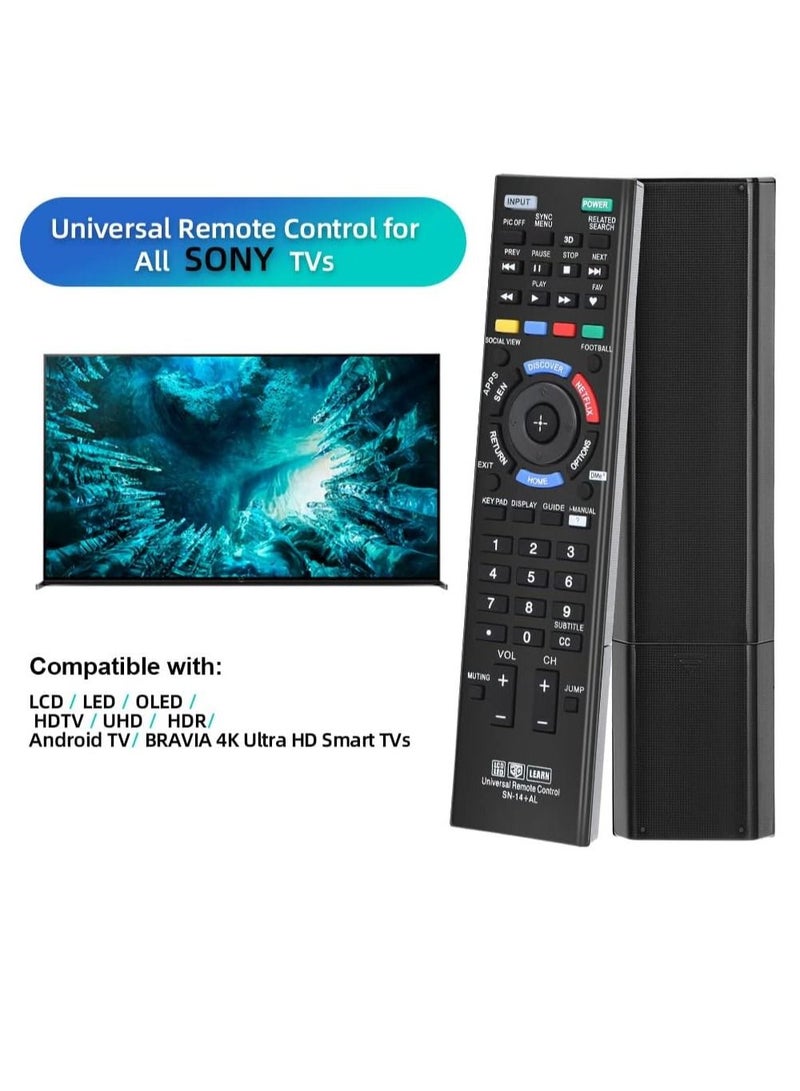 Raxoom Sony Universal Remote Control for Almost All Sony RM-YD005 RM-YD014 RM-YD018 RM-YD021 RM- YD024 RM-YD025 YD026 RM-YD027 RM-YD028 RM-YD040 RM-YD063 RM-YD065 RM-YD092 RM-YD102 RM-YD103 RM- Y156 - Image 3