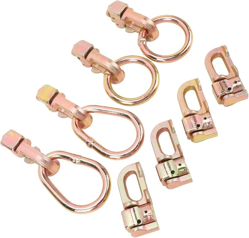 مشابك مسار L من الفولاذ الكربوني مع حلقات O لتثبيت شاحنة مقطورة ثقيلة - Image 5