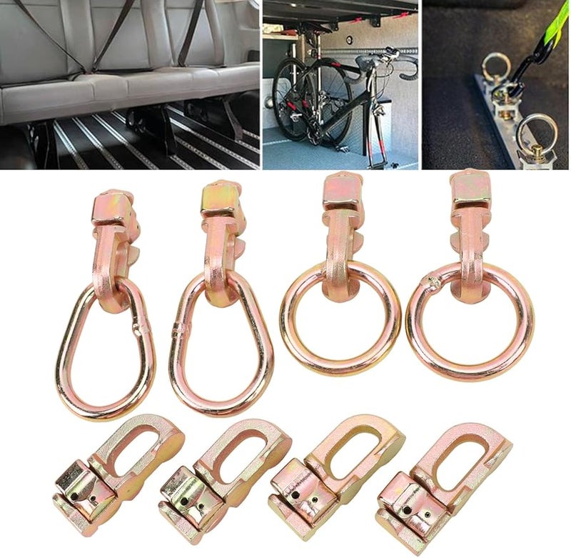 مشابك مسار L من الفولاذ الكربوني مع حلقات O لتثبيت شاحنة مقطورة ثقيلة - Image 4