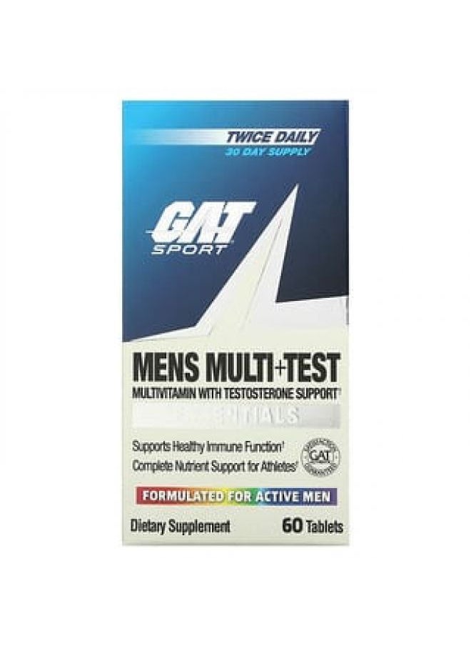 GAT GAT Mens Multi + Test 60 Tablets 