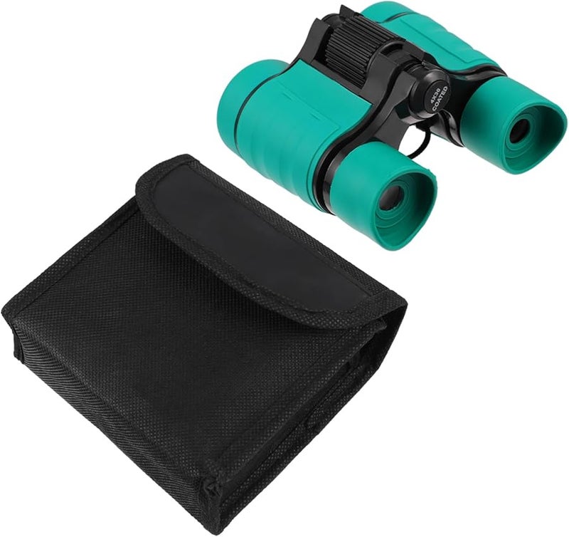 COHEALI Portable Lightweight Green Binoculars for Outdoor Exploration Bird Watching - Image 2