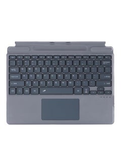 Generic Arabic and English keyboard for Microsoft Surface Pro 11/X/10/9/8, 7-color keycap letter backlit Bluetooth wireless detachable keyboard with magnetic pen slot 