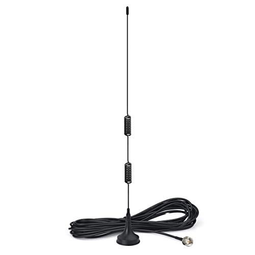 Bingfu Magnetic Base FM Radio Antenna and AM Loop Antenna for Pioneer Onkyo Yamaha Marantz Indoor Digital HD Radio FM Bluetooth Home Stereo Receiver AV Audio Video Home Theater Receiver - Image 2