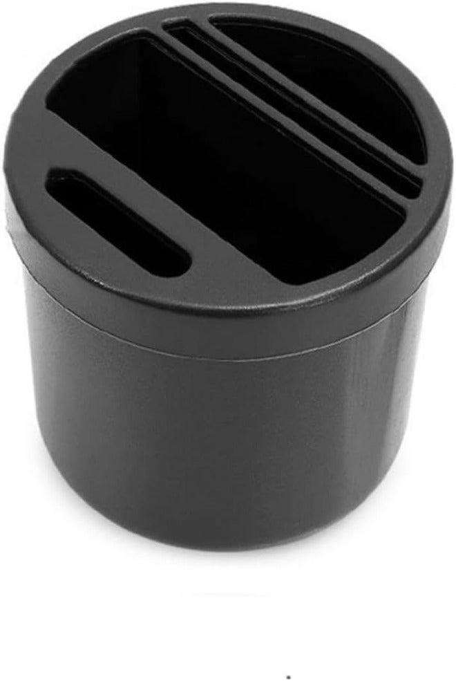FAVOMOTO 3pcs Car Cup Holder Organizer for Phone and Cash Black Storage for Vehicle Drink and Item Organization Space-Saving Design for Tidy Interiors - Image 2