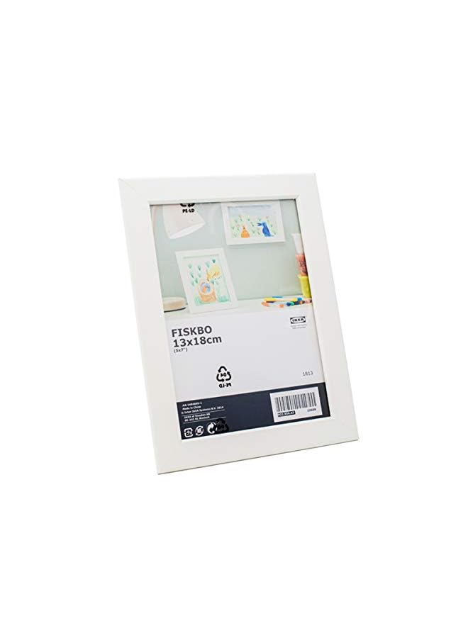Zaboon Fiskbo frame in white; (13 x 18 cm) - Image 3