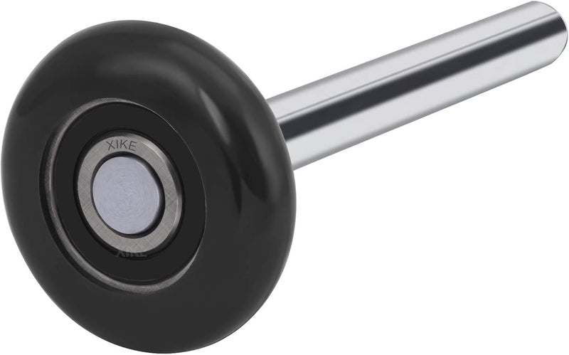 XiKe 12 Pack Black 2" Nylon Garage Door Roller 4" Stem, Quiet/Durable and High Load, Use 6200-2RS Double Seals Precision Bearings. - Image 5