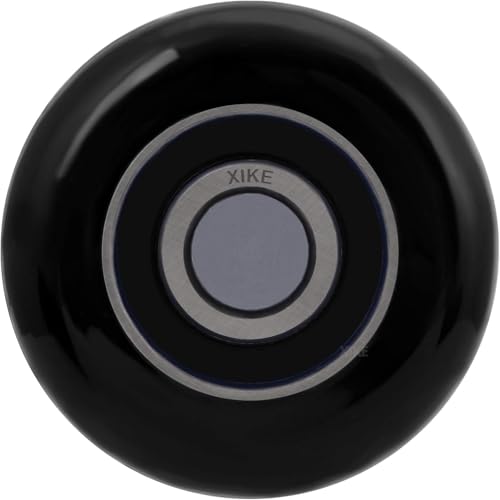 XiKe 12 Pack Black 2" Nylon Garage Door Roller 4" Stem, Quiet/Durable and High Load, Use 6200-2RS Double Seals Precision Bearings. - Image 3
