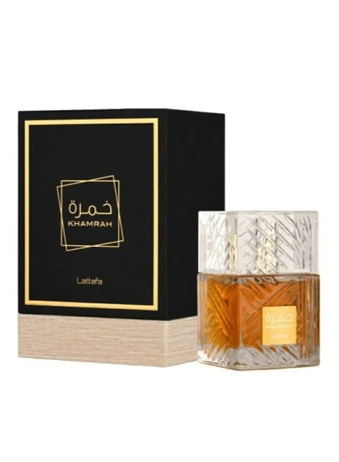 Lattafa KHAMRAH EAU DE PERFUM 100ML  - Image 3