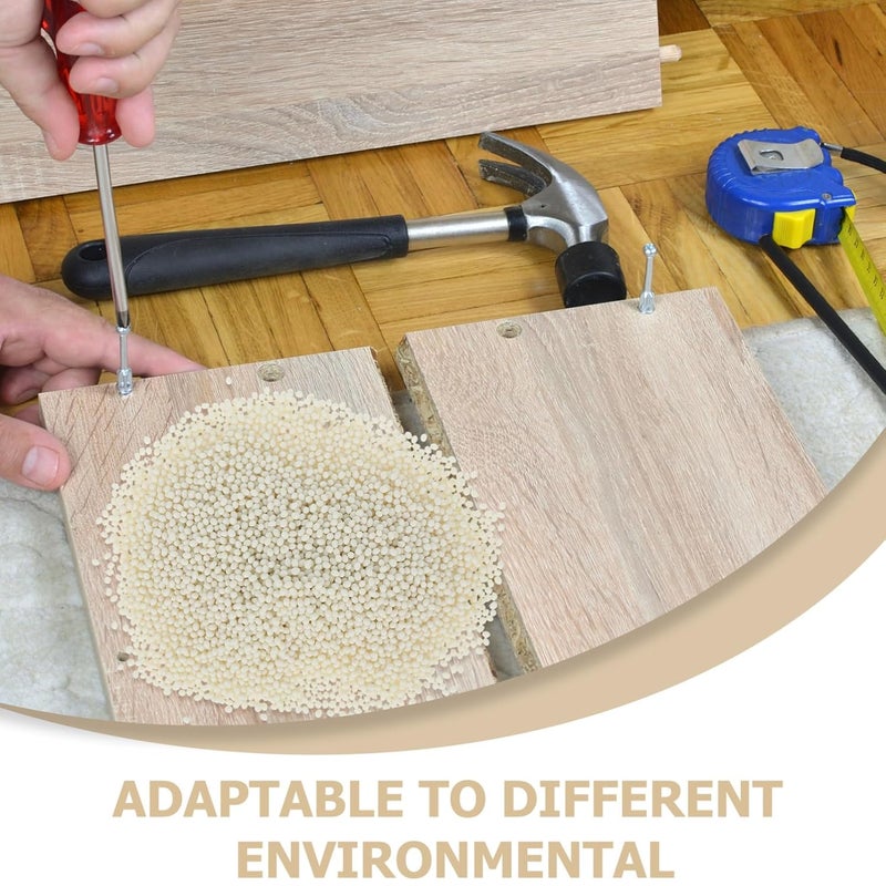 Hot Melt Glue Beads 1 Set High Temperature Stability Quick Setting Adhesive For DIY Craft Furniture Repair - Image 4