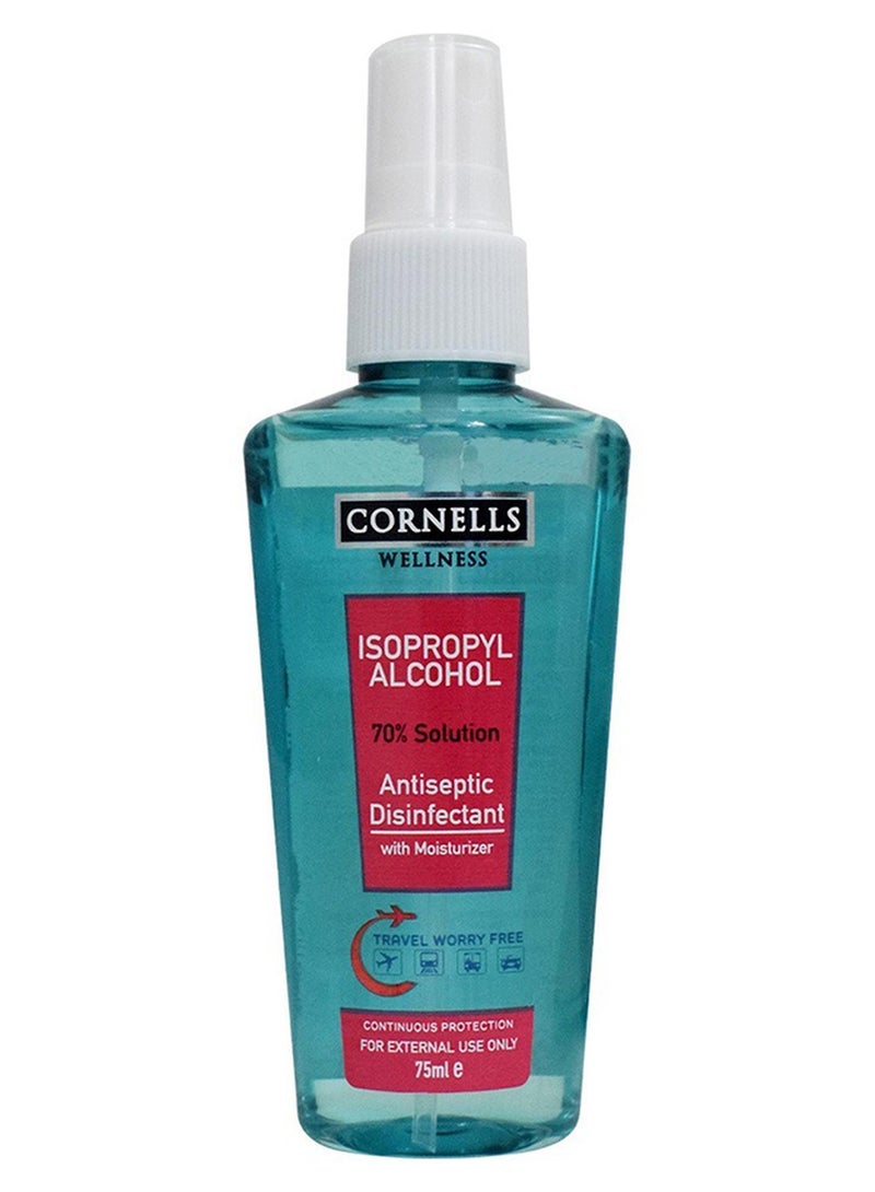 CORNELLS محلول مطهر كحول إيزوبروبيل 70% 75 مل