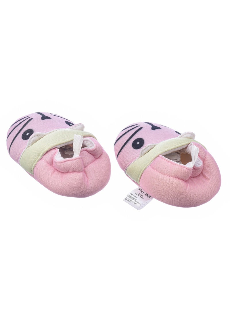 Tiny Hug Soft and Warm Baby Booties for Newborns and Infants  - Image 2