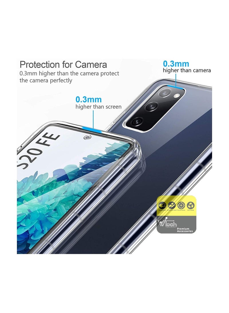 CHAPPELINE AIRBAG CASE Series Premium Transparent Airbag Shockproof Anti-Yellowing Case Cover For Samsung Galaxy S20 FE Clear - Image 5
