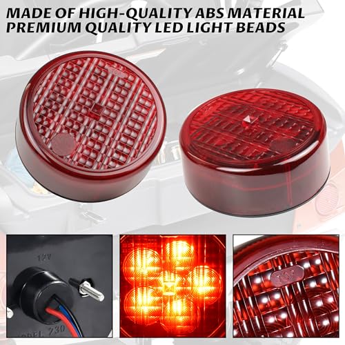 SAUTVS Tail Light for Teryx, LED Red Brake Stop Rear Lights for Kawasaki Teryx 4 2012-2016 Accessories(2PCS) - Image 3