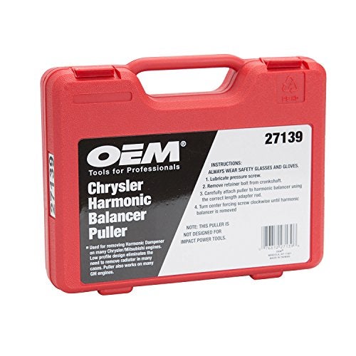 OEMTOOLS 27139 Chrysler Harmonic Damper Puller, Balancer Removal Tool Set, Specialty Tools For Mechanics, Also For Use With Mitsubishi Vehicles - Image 3