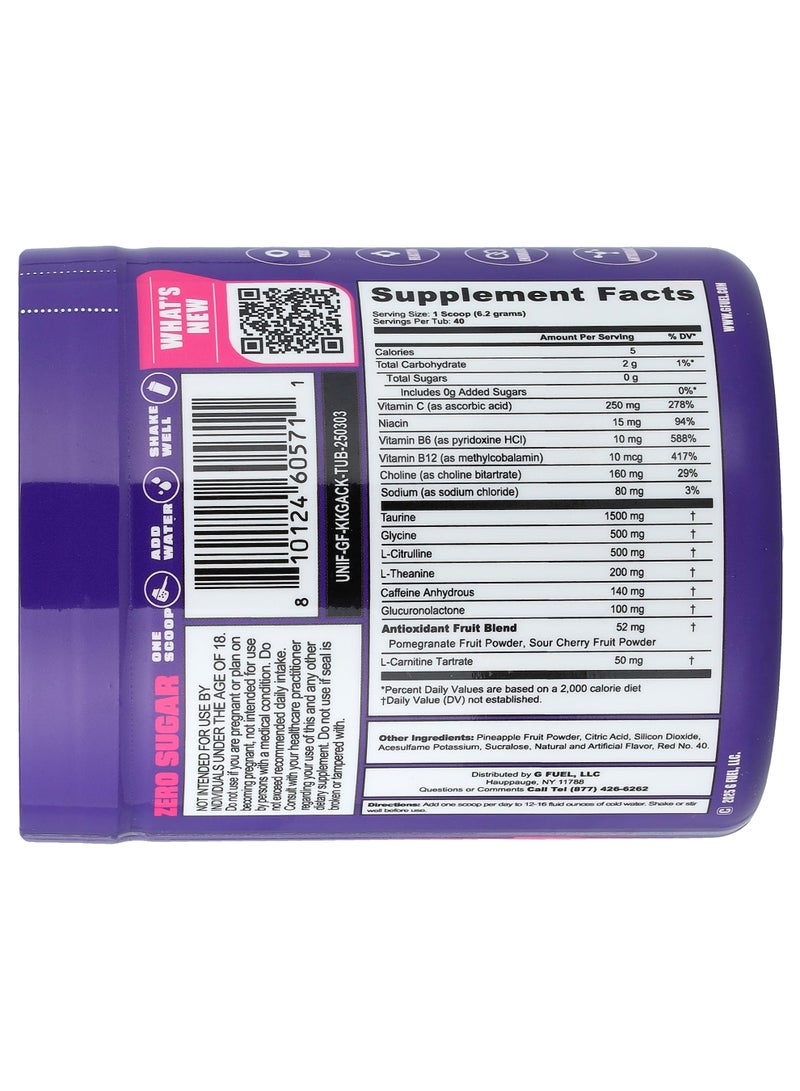 جي فيول Energy Formula، ليالي ميامي، بنكهة الفراولة، 8.7 أونصة (248 جم) - Image 2