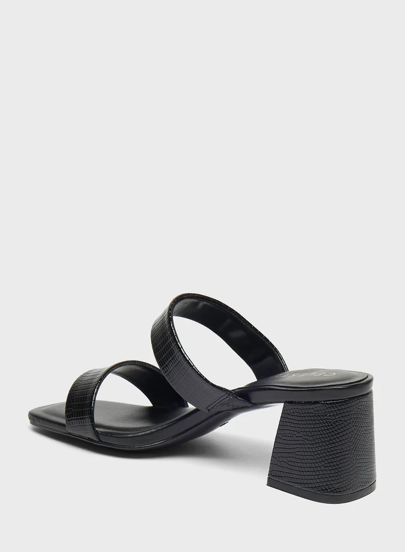 Celeste Double Strap Heel Sandals