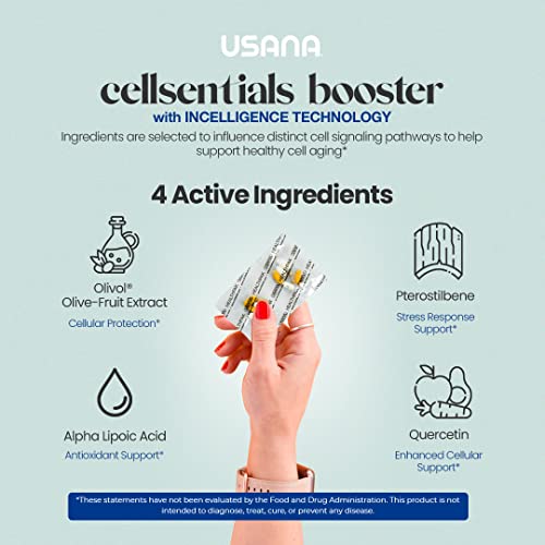 USANA HealthPak with InCelligence Technology and Essential Nutrients and Antioxidants to Support Total Body Health* – Convenient Daily AM/PM Packets – 56 Packets – 28 Day Supply - Image 3
