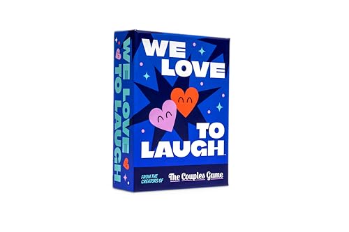 DSS Games We Love to Laugh Couples Game for 2 Players Hilarious Relationship Card Game for Date Night Anniversaries Game Night Couples Gift Idea Try Not to Laugh - Image 1