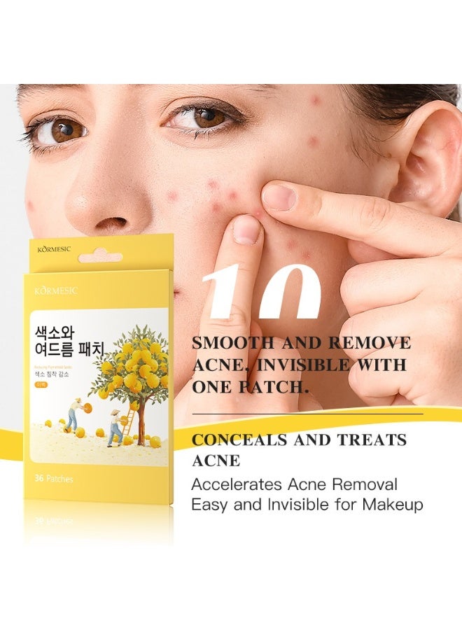 Kormesic 90٪ الجريب فروت حب الشباب بثرة التصحيح 36pcs/مربع - Image 2