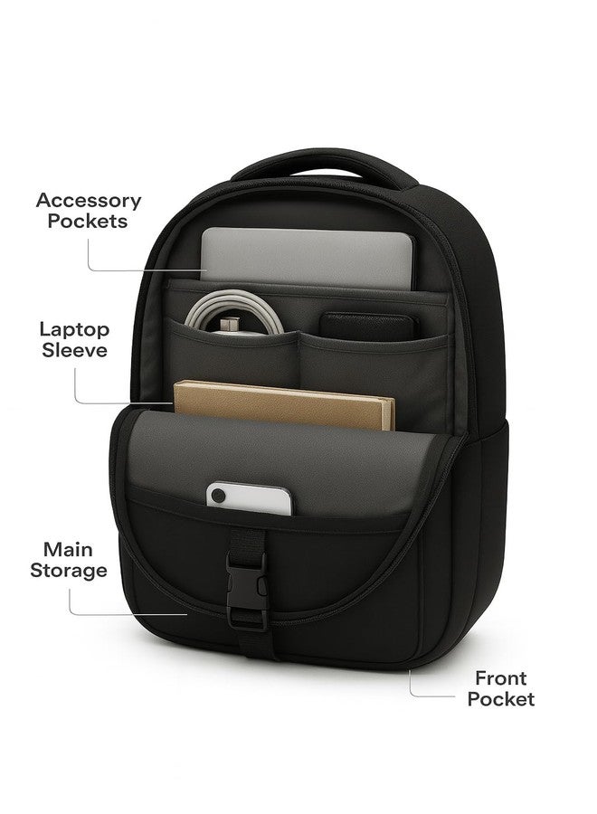 ONEZONE Slim Laptop Backpack 30L | Water-Resistant Office Bag | Stylish College & Travel Backpack for 15.6-inch Laptop - Image 3