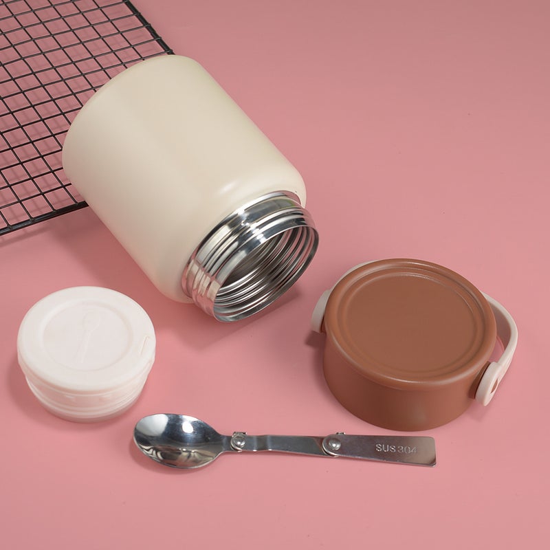 New Stew Beaker 316 Stainless Steel Stew Pot Household Portable Handle Thermos Cup Coffee Pot Stew Pot - Image 4