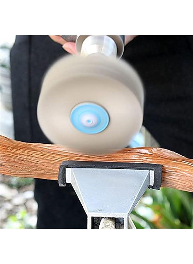 Nylon Wheel Brush Woodwork Flower Head Wood Furniture Drill Grind Buff Deburring Grinder - Image 4