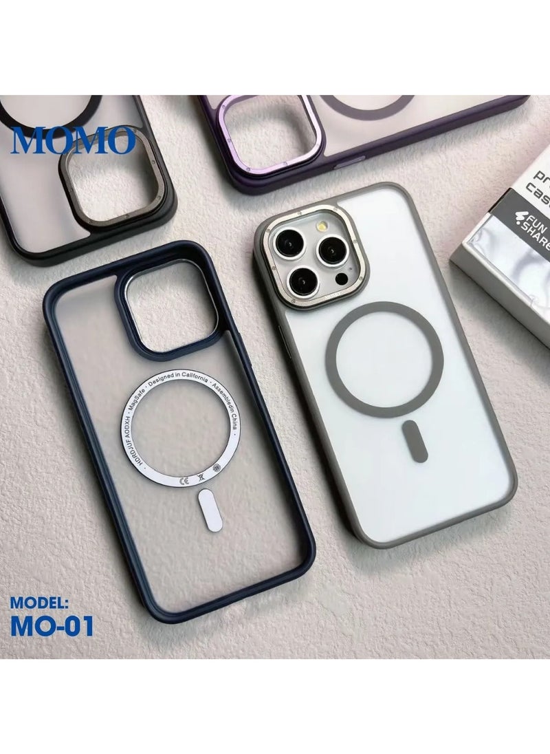 MOMO - Momo iPhone 15 Pro Max protective case - natural titanium - Image 1