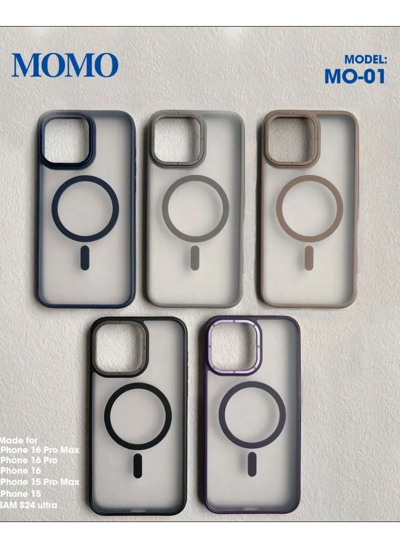 MOMO - Momo iPhone 15 Pro Max protective case - natural titanium - Image 1