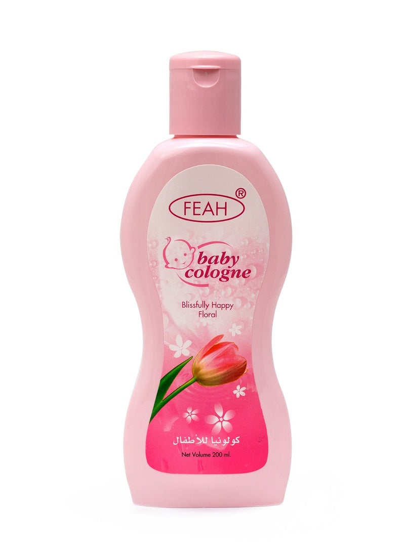 FEAH كولونيا 200 مل عطر منعش لطيف للأطفال تركيبة تدوم طويلاً وصديقة للبشرة مثالية للاستخدام اليومي - Image 1