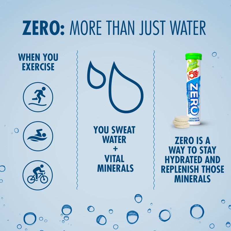 High5 ZERO Electrolyte Tablet - Hydration Tablets Enhanced with Vitamin C - 0 Calories & Sugar Free - Boost Hydration, Performance & Wellness - Citrus, 160 Tablets (20x, Pack of 8) - Image 4