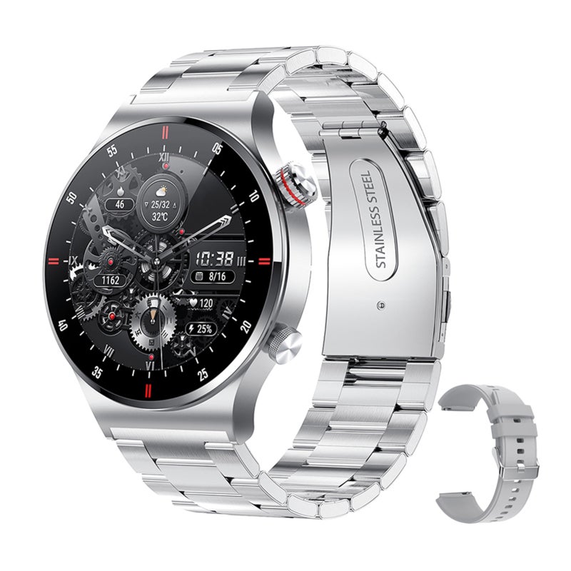 QW33 1.28 Inches Smartwatch IP67 Waterproof Sports Watch BT5.1 Intelligent Watch Fitness Tracker Multifunctional Watch Compatible with Android5.0/iOS10.0 - Image 1