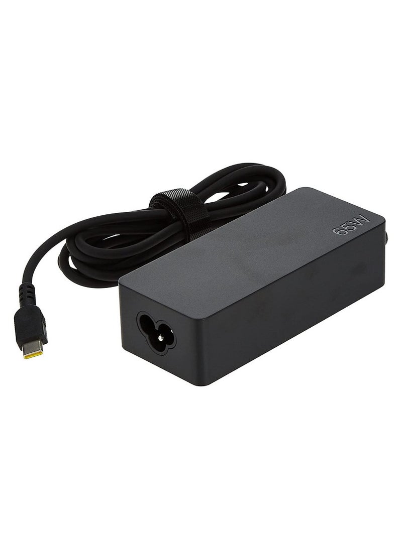 JSBazar Replacement Lenovo 65W Standard AC Adapter For Yoga ThinkPad E14 Chromebook and IdeaPad (USB Type-C)  - Image 3